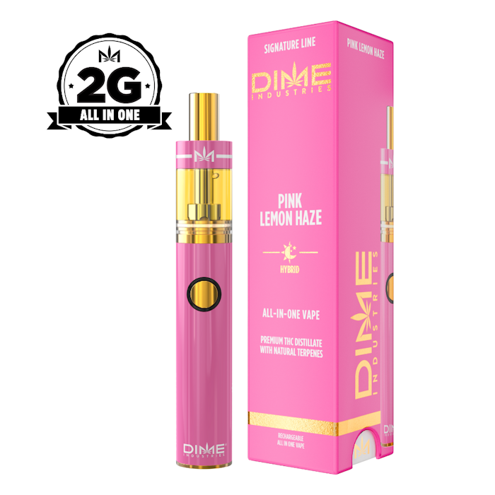 Pink Lemon Haze Hybrid AIO Vape 2 Grams