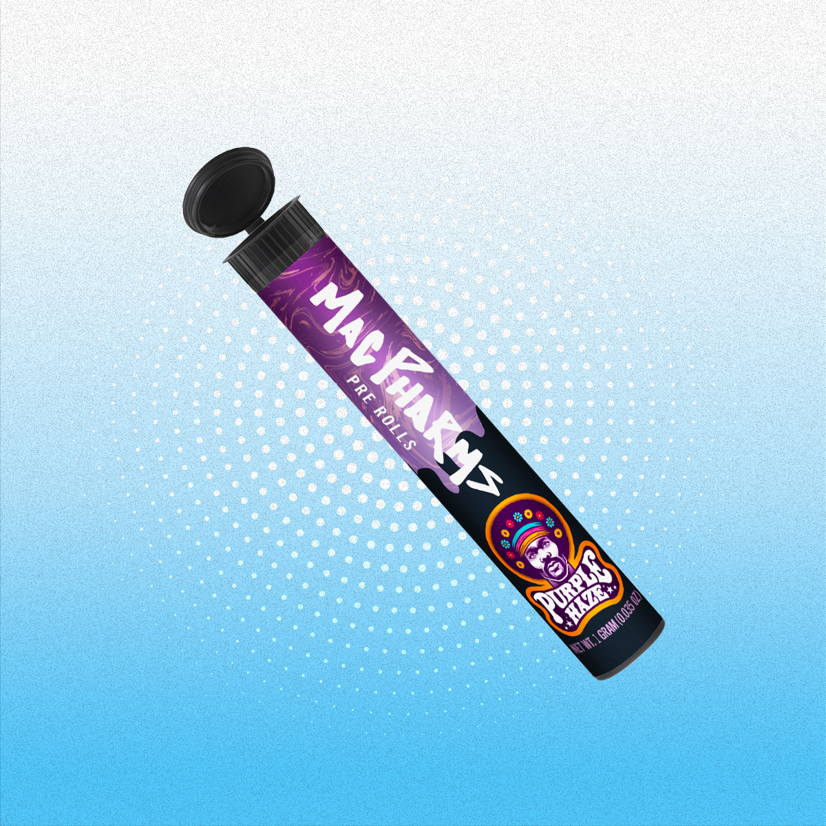 Purple Haze Indica 1 Gram Pre Roll