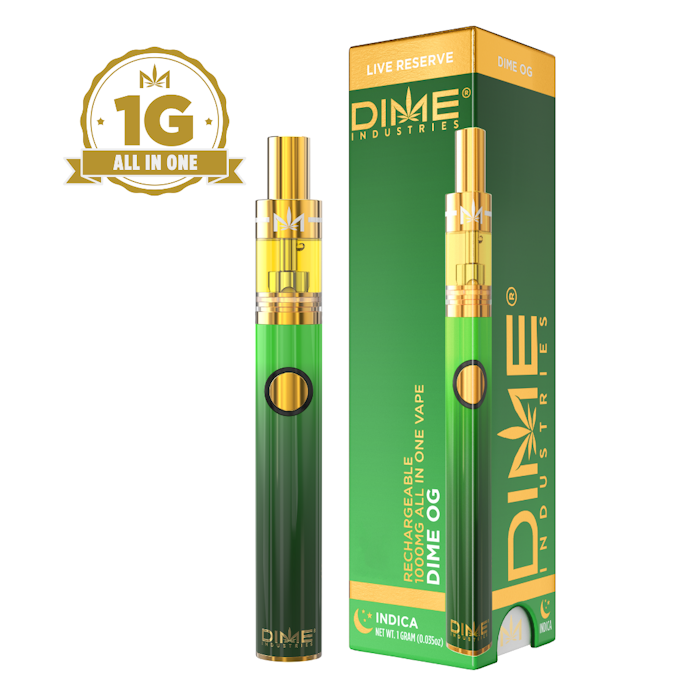 Dime OG Indica Live Reserve Vape 1 Gram