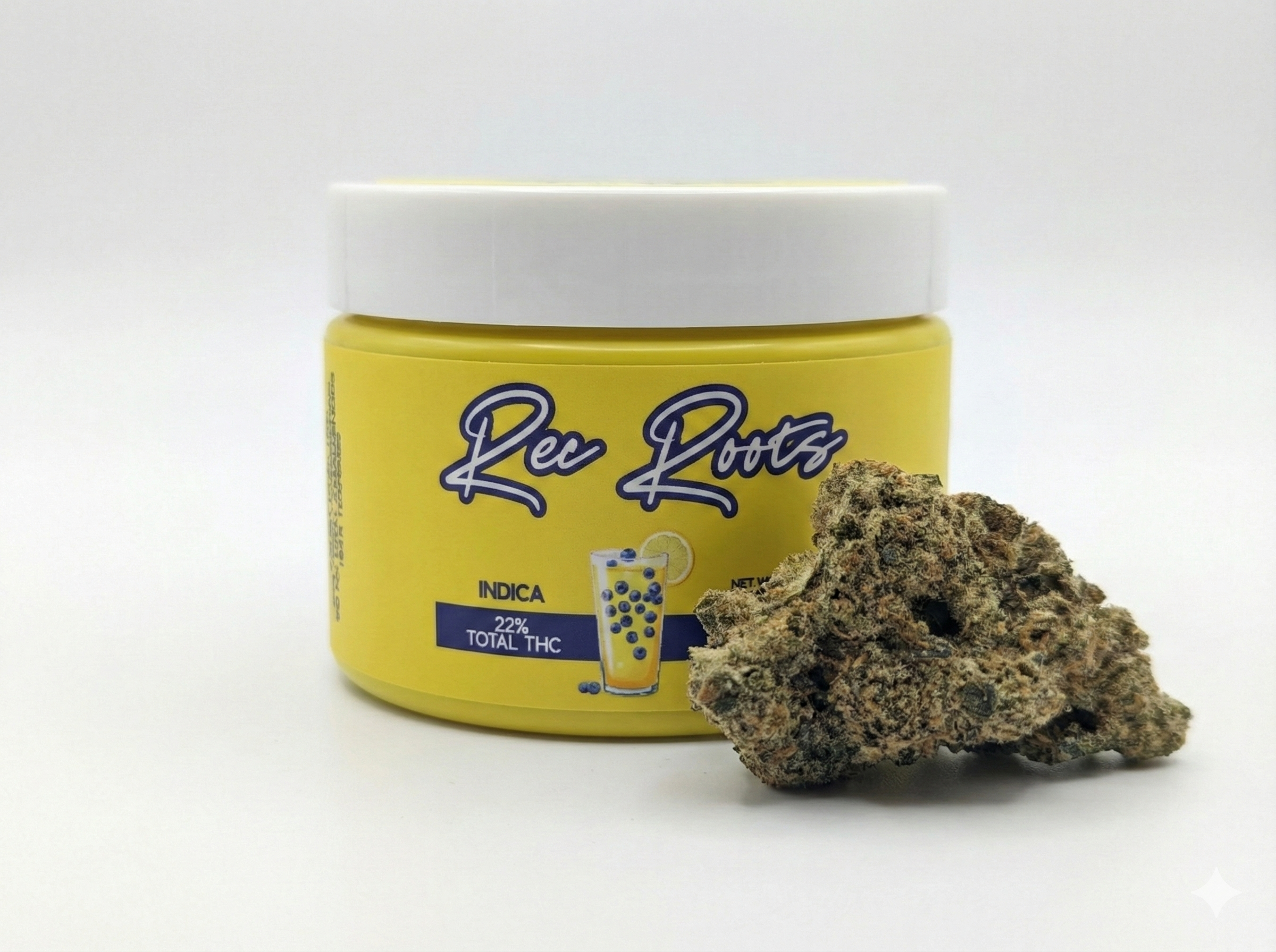 Blueberry Lemonade Indica 3.5 Grams Indoor Flower