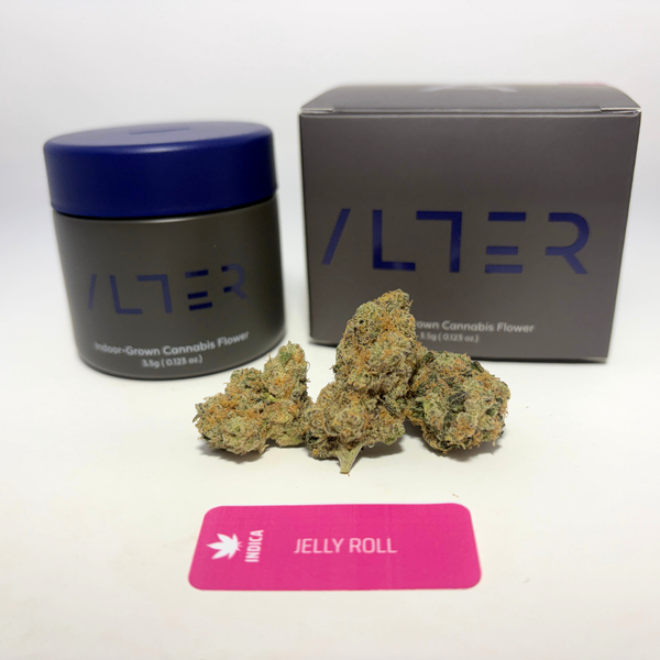 Jelly Roll Indica Flower 3.5 Grams