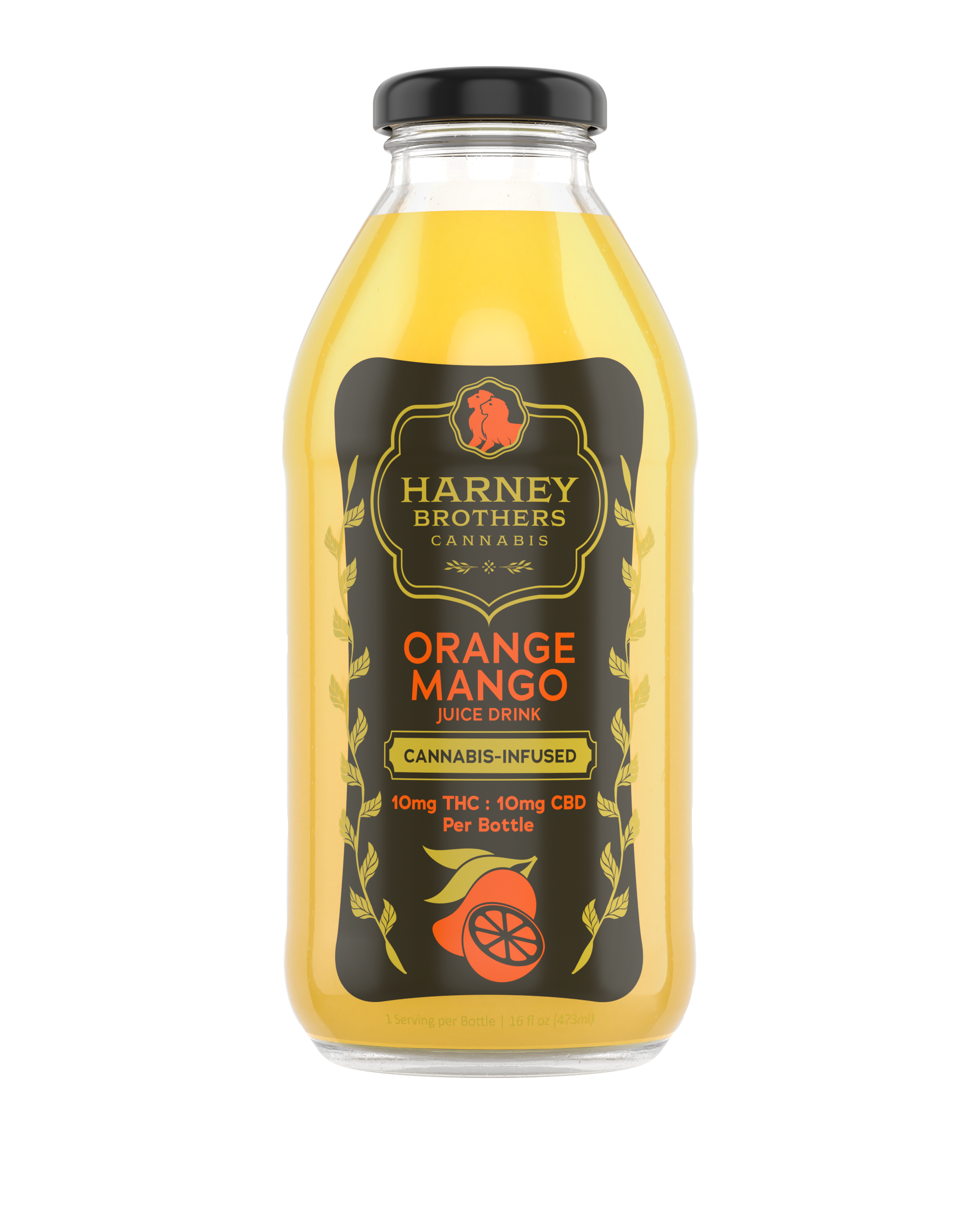 Orange Mango Juice 16oz Beverage 10mg