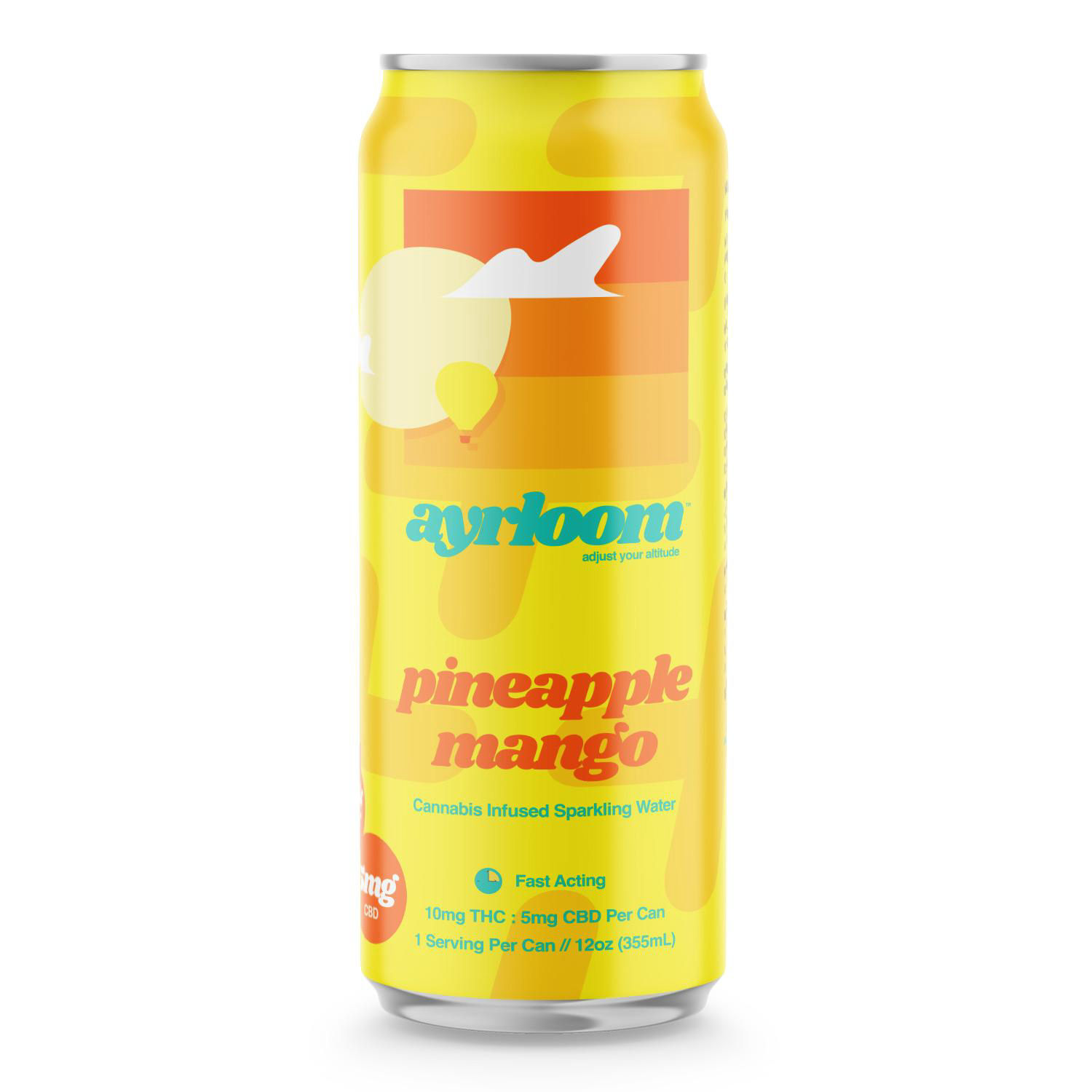Pineapple Mango12oz Drink (10THC:5CBD)