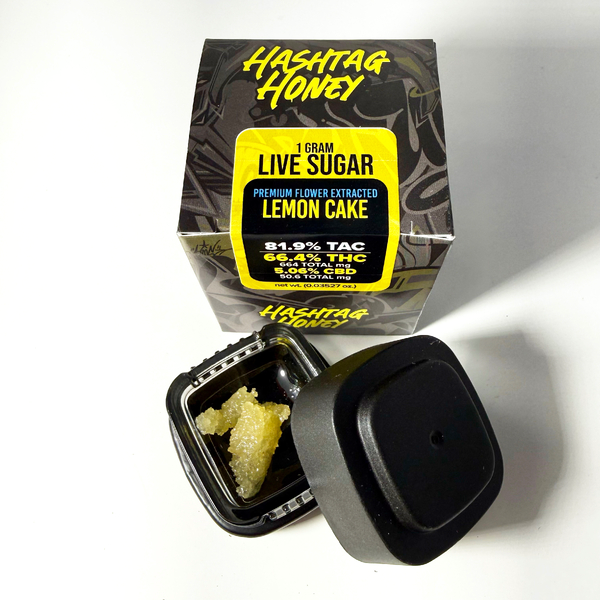 Lemon Cake Sativa Live Sugar Wax 1 Gram