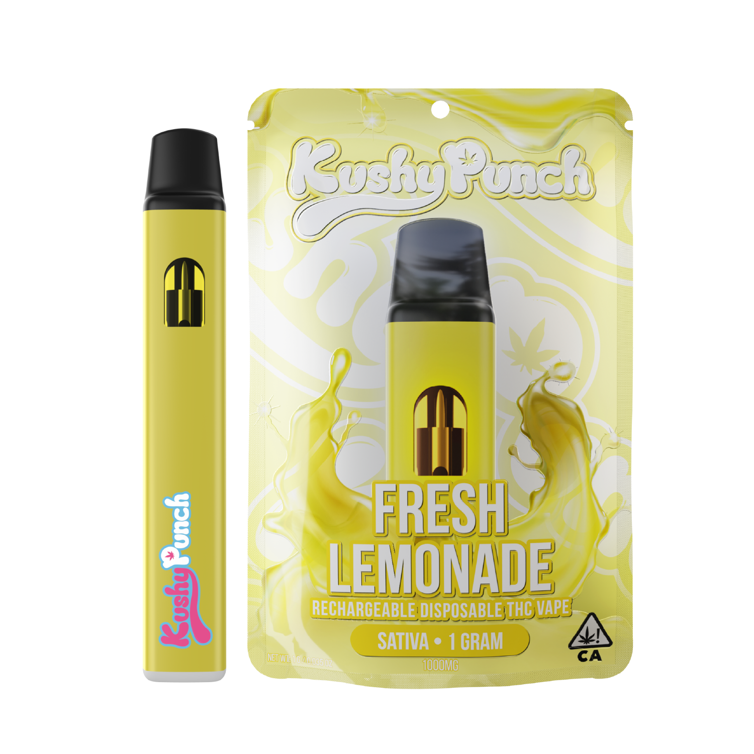 Fresh Lemonade Sativa AIO Vape 1 Gram