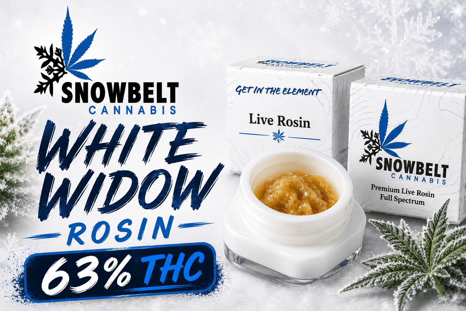 White Widow | Rosin | 1 Gram product photo