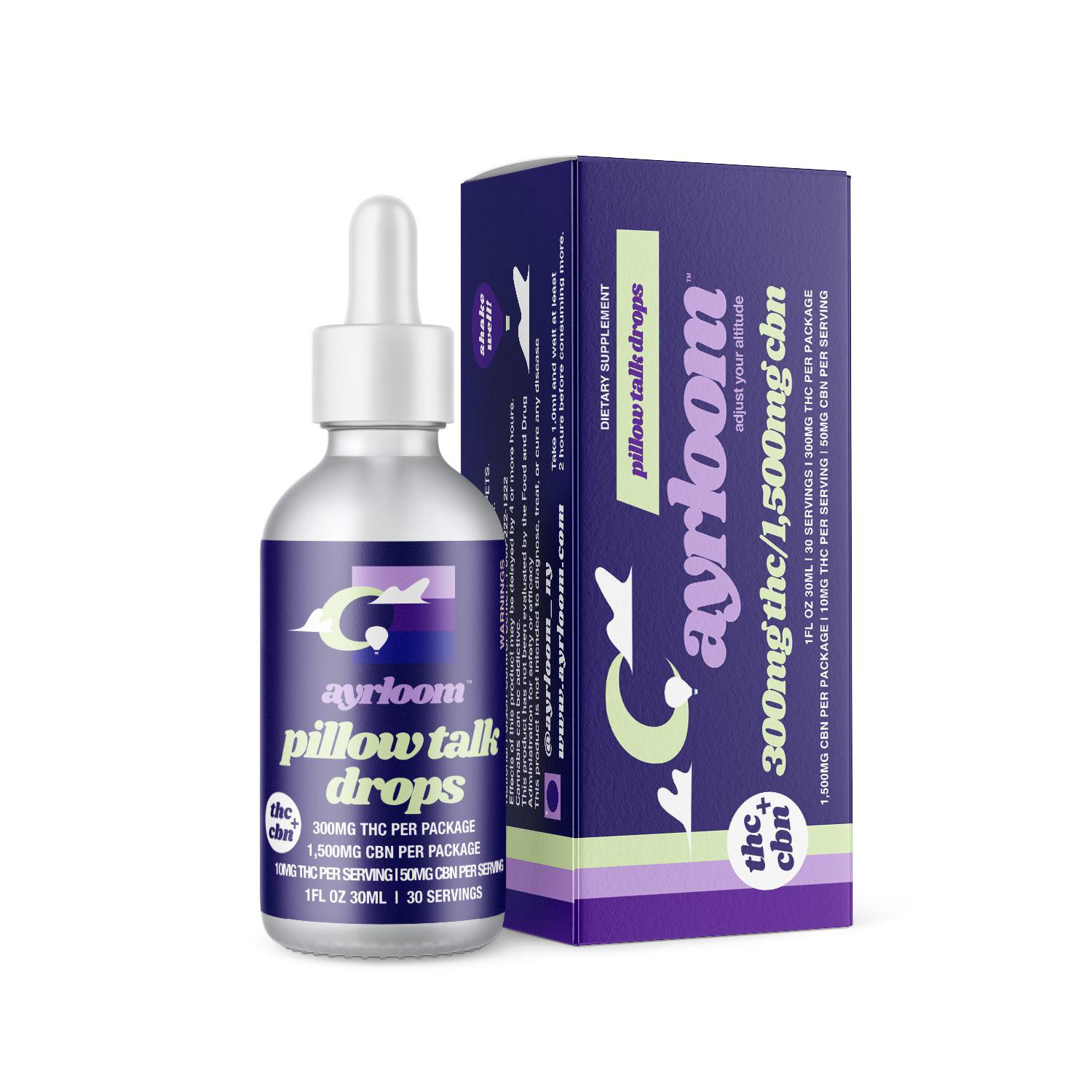 Pillow Talk Sleep Tincture (300THC:1500CBN)