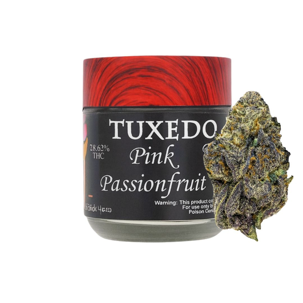 Pink Passionfruit - Tuxedo Edition Flower 3.5g - Pot & Head