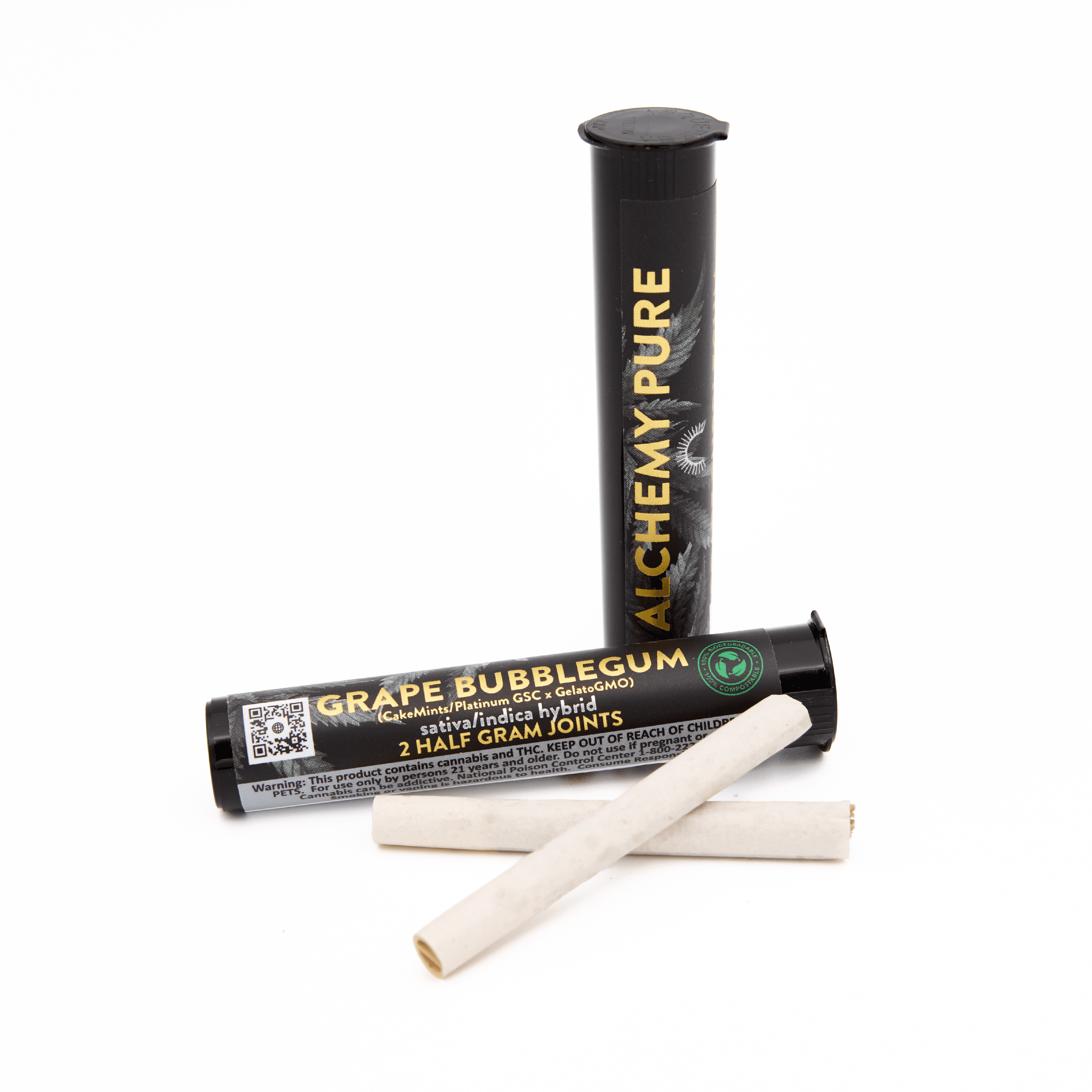 Grape Bubblegum | Pre Roll 2 Pack | 1 Gram