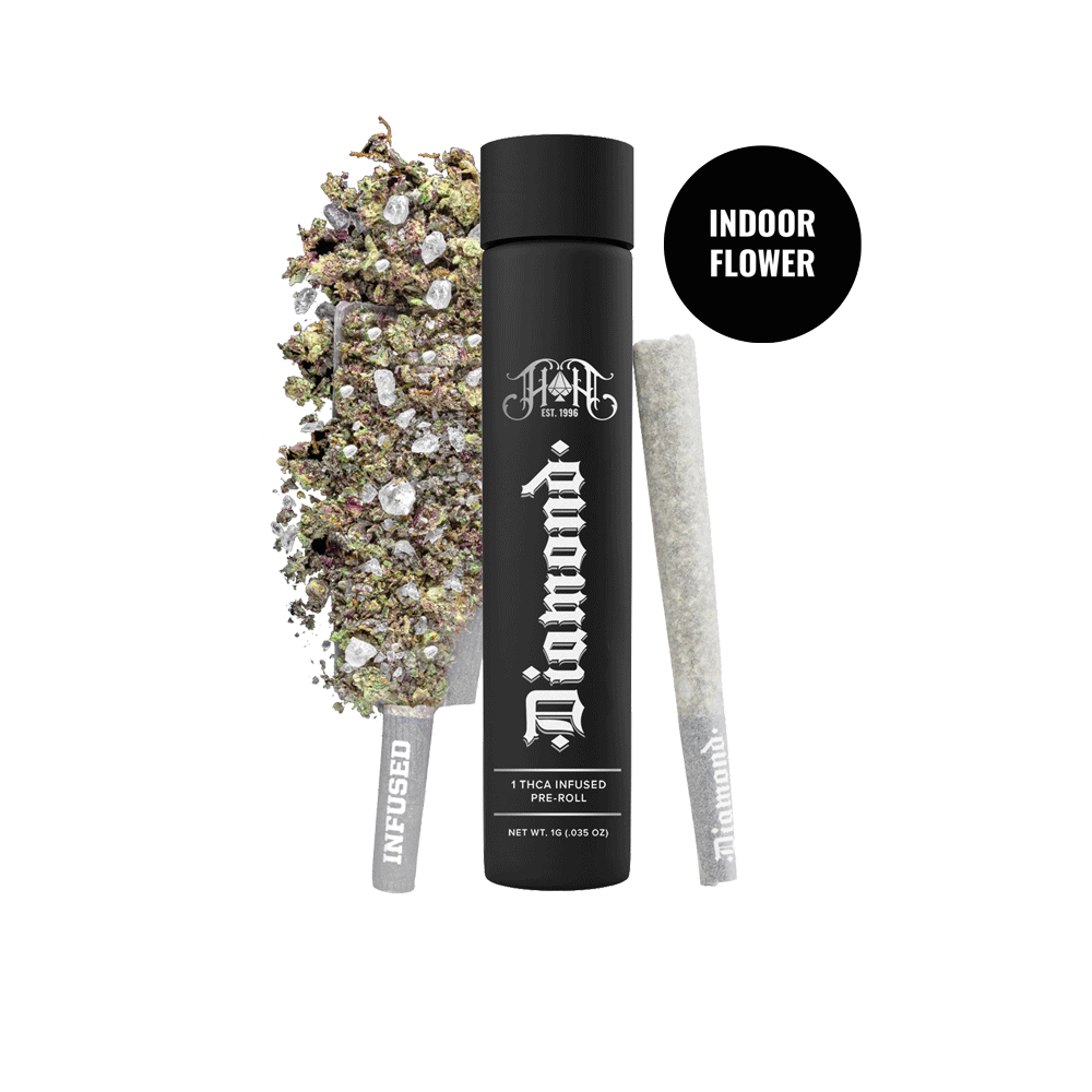 Gumbo Diamond Infused 1G Pre-Roll - Heavy Hitters