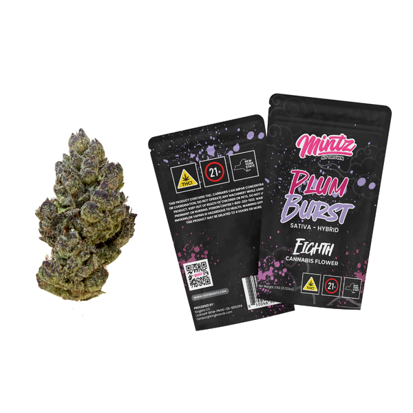 Plum Burst Sativa-Dom Flower 3.5 Grams