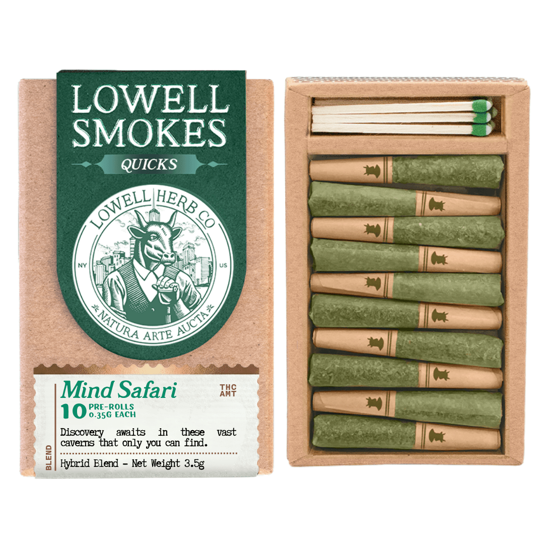Mind Safari | Pre Roll 10 Pack | 3.5 Grams (0.35G/each)