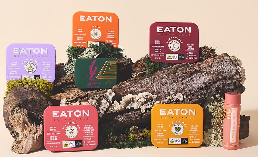 Peach Daily Elevation - Edibles (5mg THC | 5mg CBG) - Eaton Botanicals