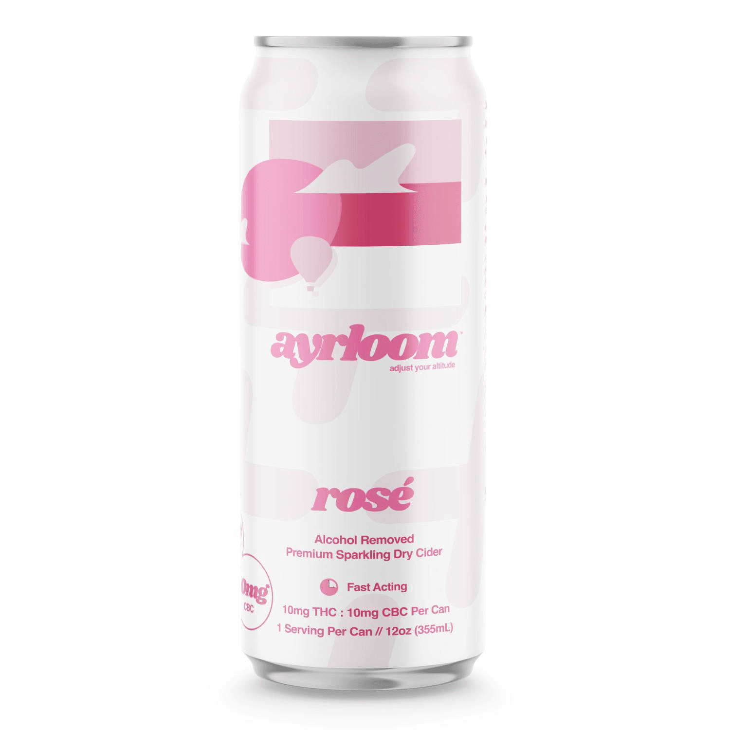 Rose | 12oz Drink | 10THC:10CBC