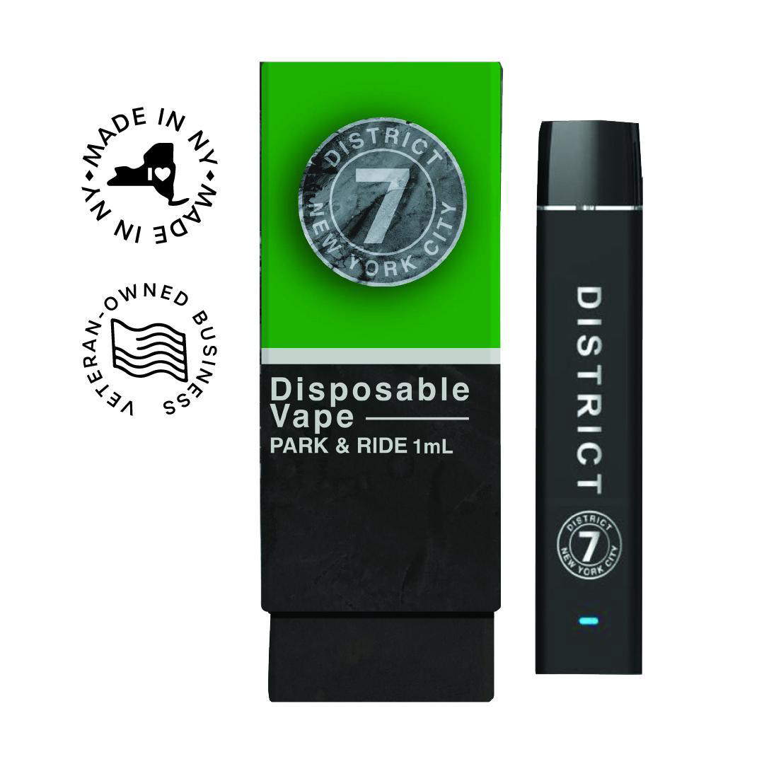 Park & Ride: Gorilla Glue - Disposable Vaporizer 1mL - District 7