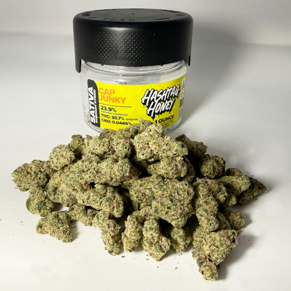 Cap Junky Hybrid Flower 28 Grams