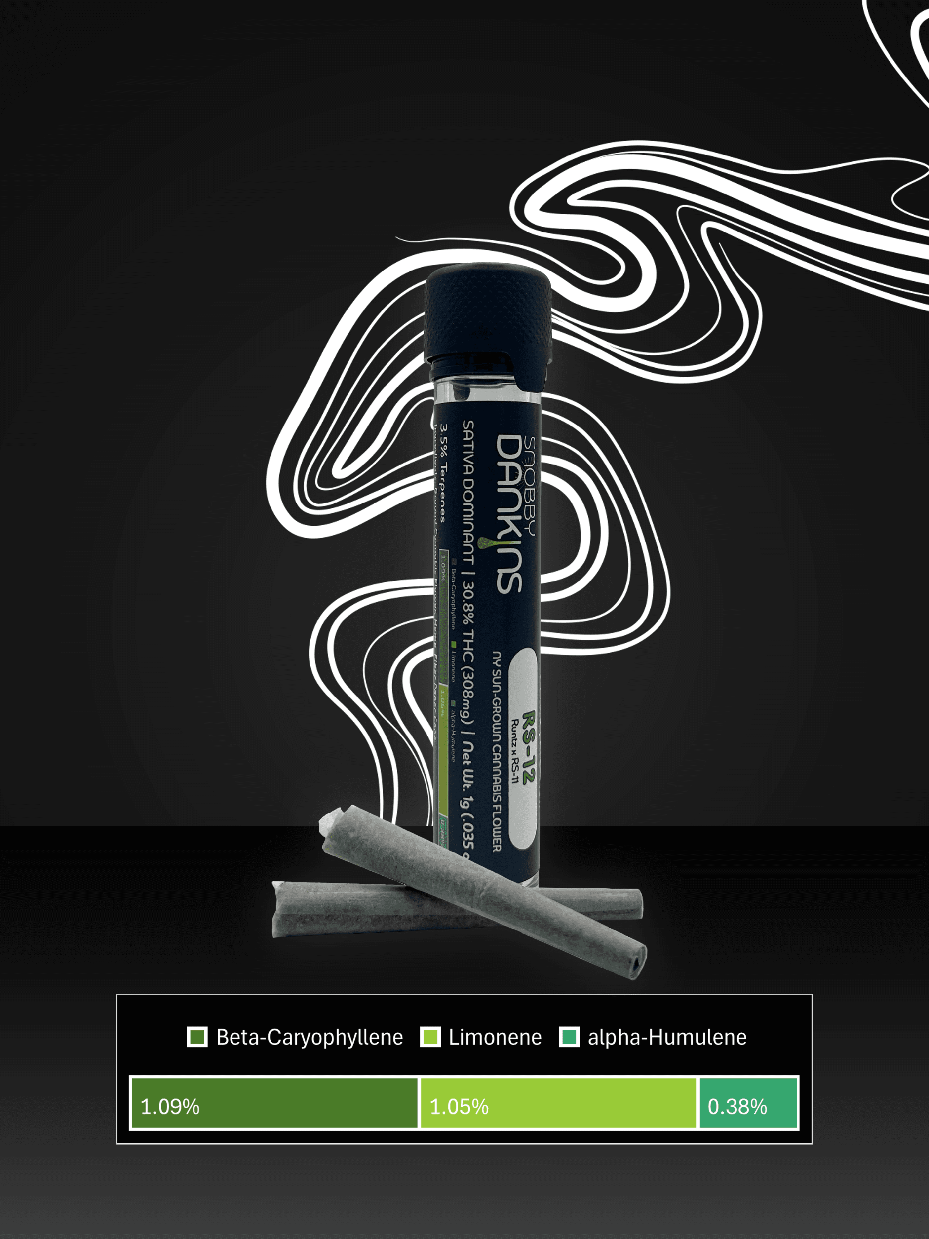 RS-12 | Pre Roll 2 Pack | 1 Gram