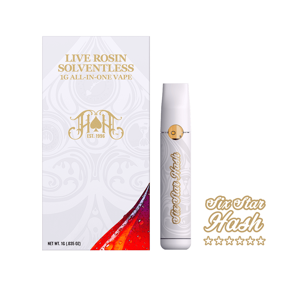 White Thorn Rose | Live Rosin | AIO Vape | 1 Gram