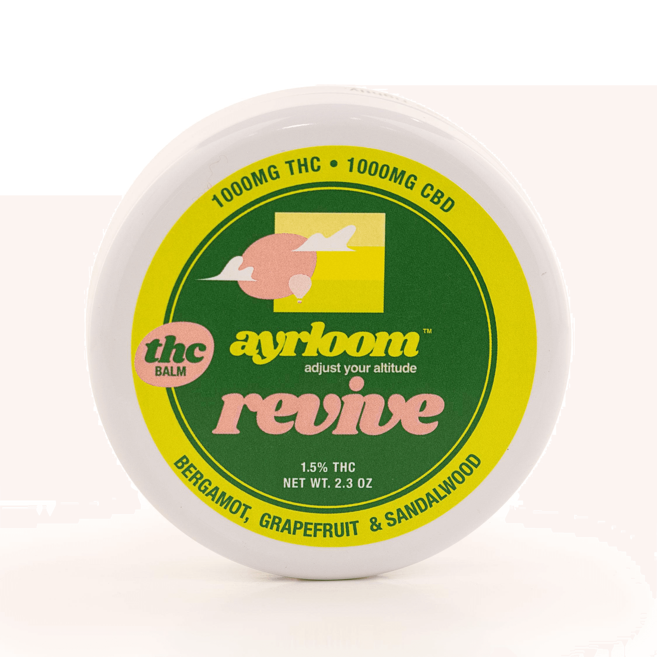 Revive Balm | 1000THC:1000CBD | 2.3oz