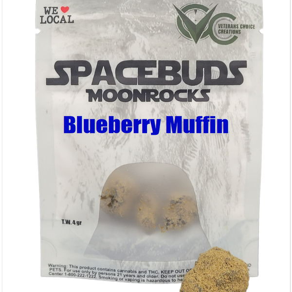 Moonrocks Blueberry Muffin Indica 4 Grams