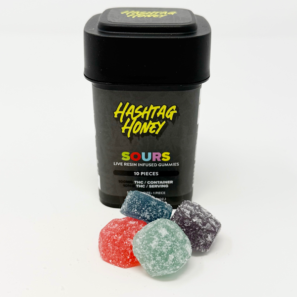 Sours Gummy Hybrid 10 Pack = 100mg