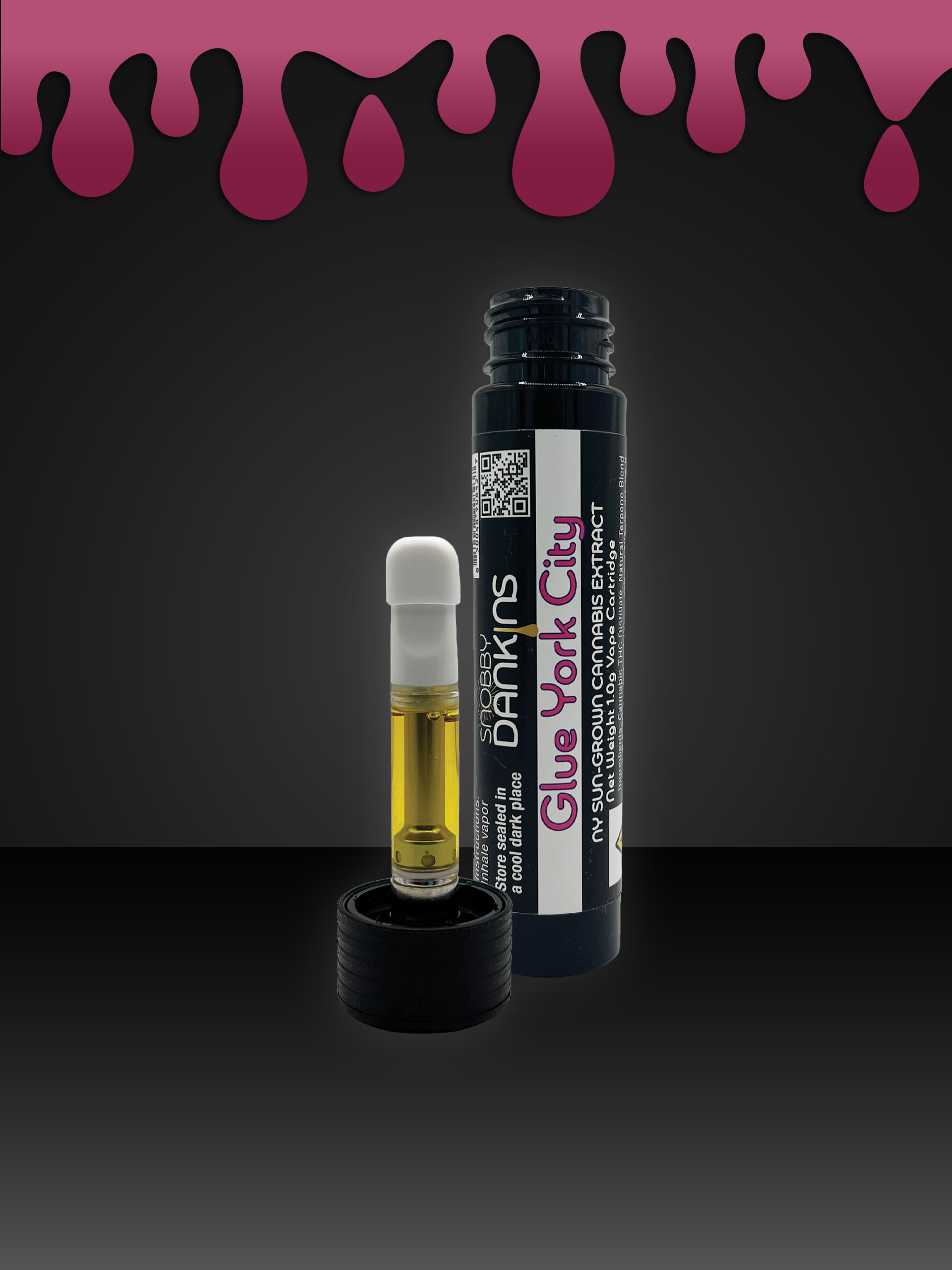 Glue York City Hybrid 510 Cart 1 Gram