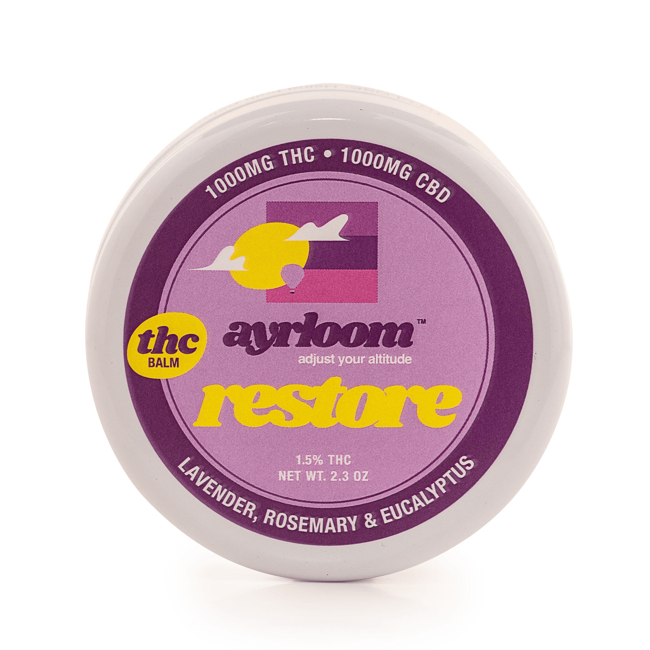 Restore Balm | 1000THC:1000CBD | 2.3oz