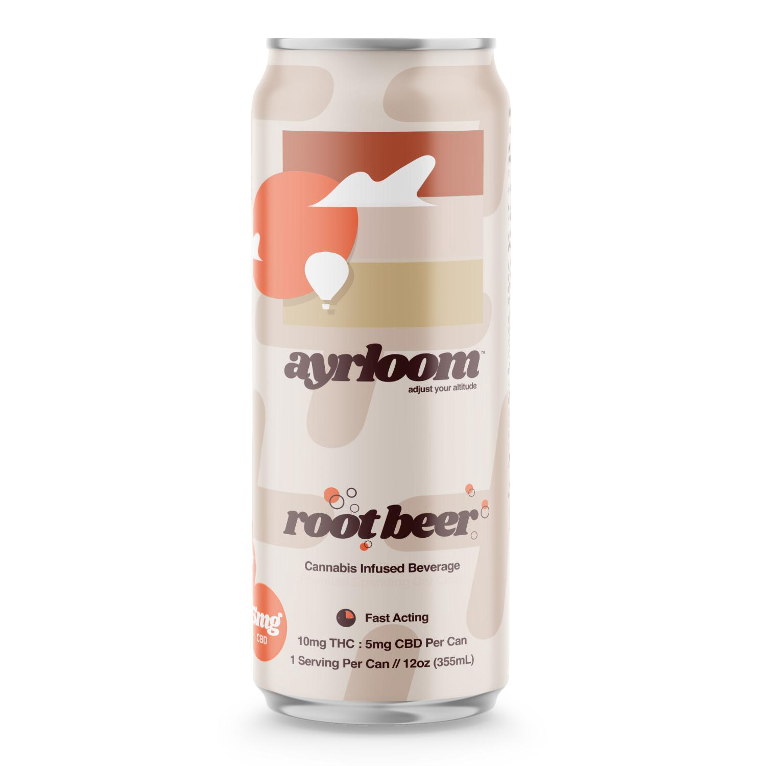 Root Beer 12oz Drink (10THC:5CBD)