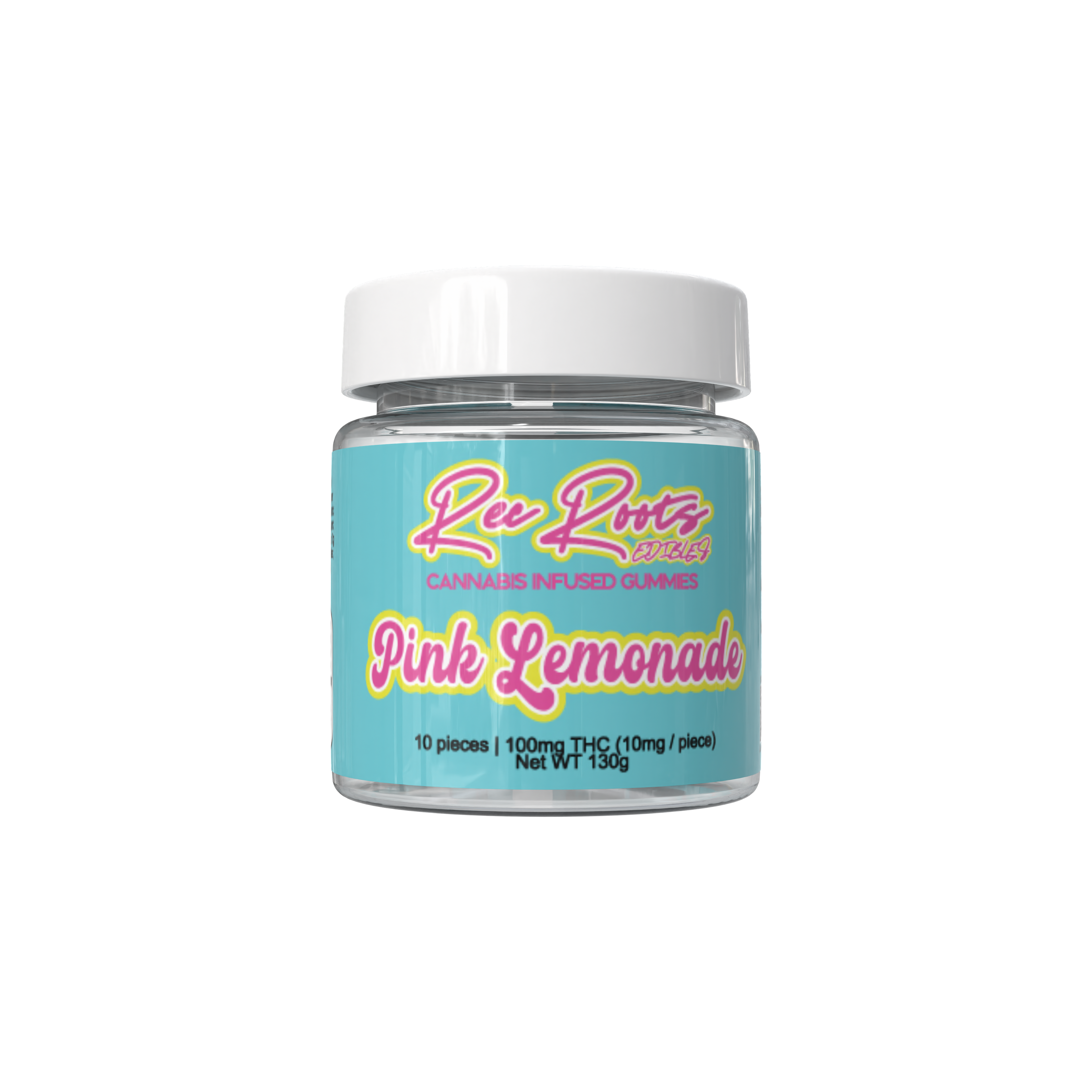 Pink Lemonade Hybrid Gummies 100mg