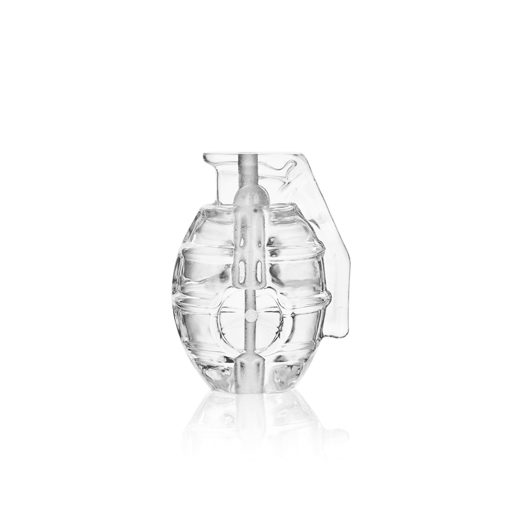 3.15 Inch Grenade Shaped Mini Glass Bong