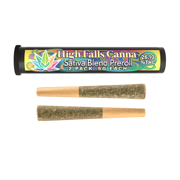 Sativa Blend | Infused | Pre Roll 2 Pack | 1 Gram